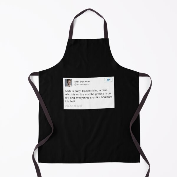 Item preview, CSS Is Easy - Funny CSS Saying designed and sold by deepan chandrasekaran.