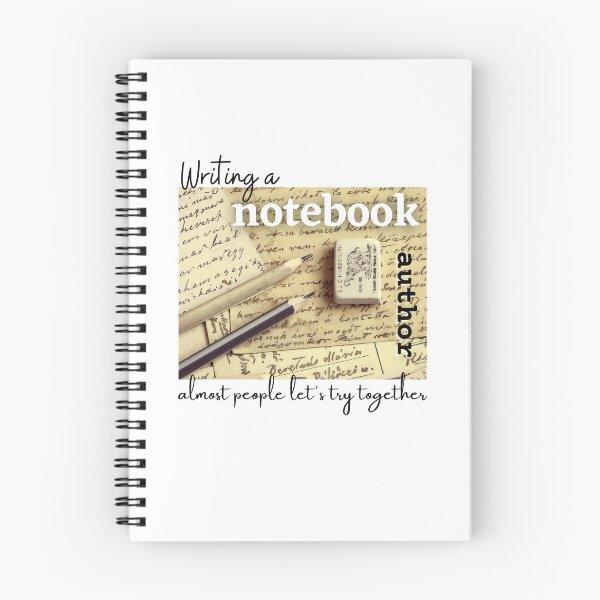 Item preview, Writing a notebook author designed and sold by ShaneinJapan.