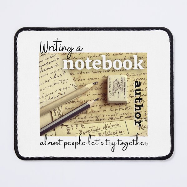 Item preview, Writing a notebook author designed and sold by ShaneinJapan.