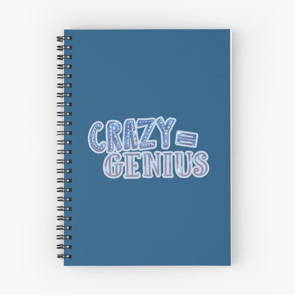Item preview, Crazy Equals Genius   designed and sold by Handmadeyasmin.