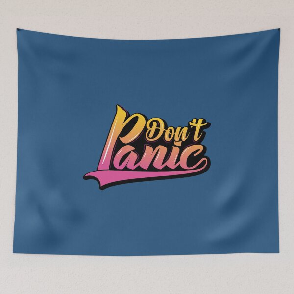 Item preview, Don_t Panic     designed and sold by Handmadeyasmin.