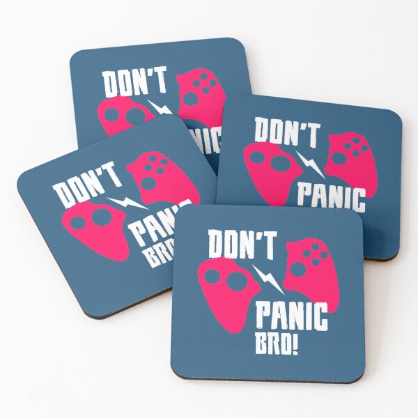 Item preview, don_t panic bro funny    designed and sold by Handmadeyasmin.
