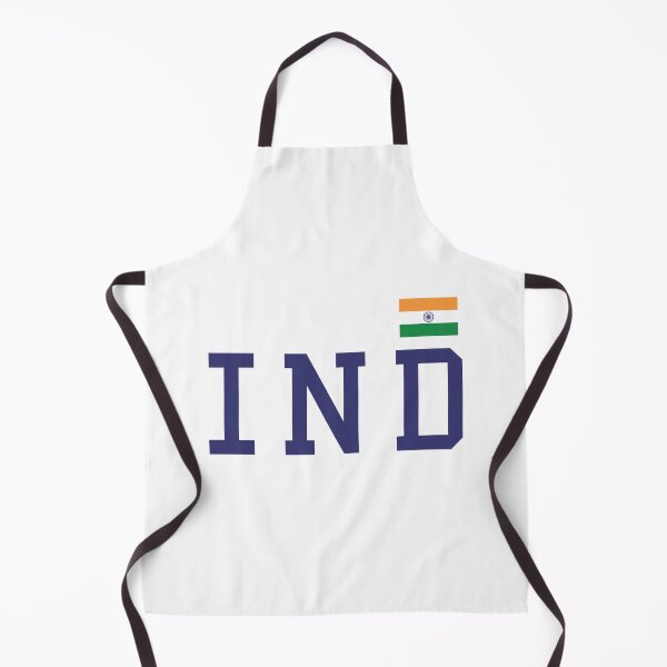 Item preview, IND India Flag in Tricolor Desi Indian Patriotic Design designed and sold by alltheprints.