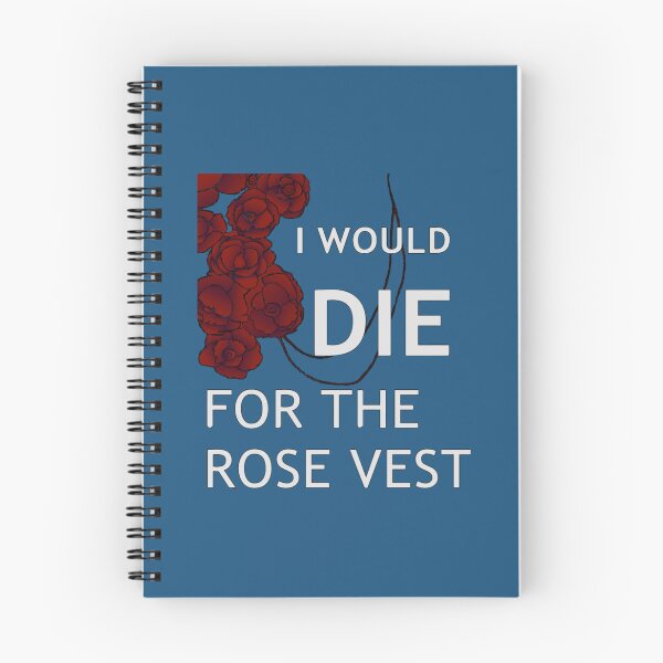 Item preview, I Would Die For The Rose Vest    designed and sold by Handmadeyasmin.