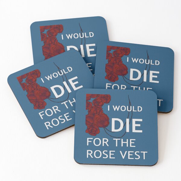 Item preview, I Would Die For The Rose Vest    designed and sold by Handmadeyasmin.