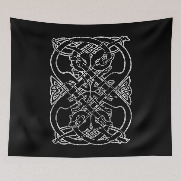 Item preview, Celtic Knotwork Design, Irish Knot, Distressed Vintage Effect 001 designed and sold by Proverbial Wisdom Design.