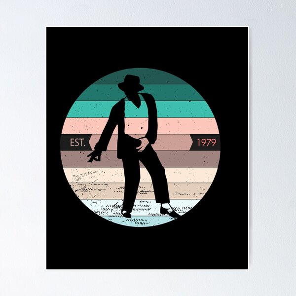 Item preview, Retro Moonwalk dancer gift idea designed and sold by PatricStewar.
