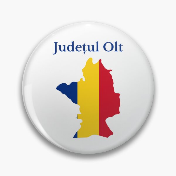 Item preview, Olt County Map Design, Romania. designed and sold by marosharaf.