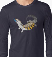Blue Tongue Skink Long Sleeve T-Shirt