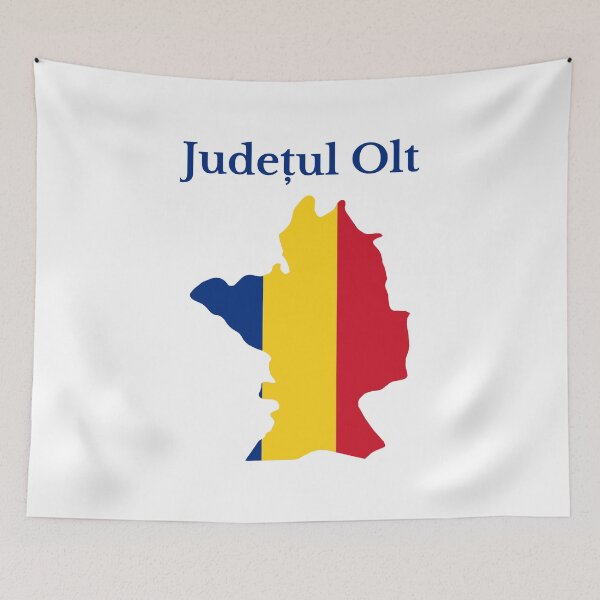 Item preview, Olt County Map Design, Romania. designed and sold by marosharaf.