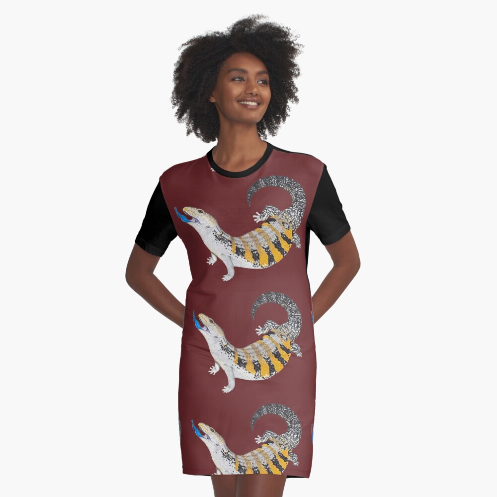 Item preview, Graphic T-Shirt Dress designed and sold by TinkerandBone.