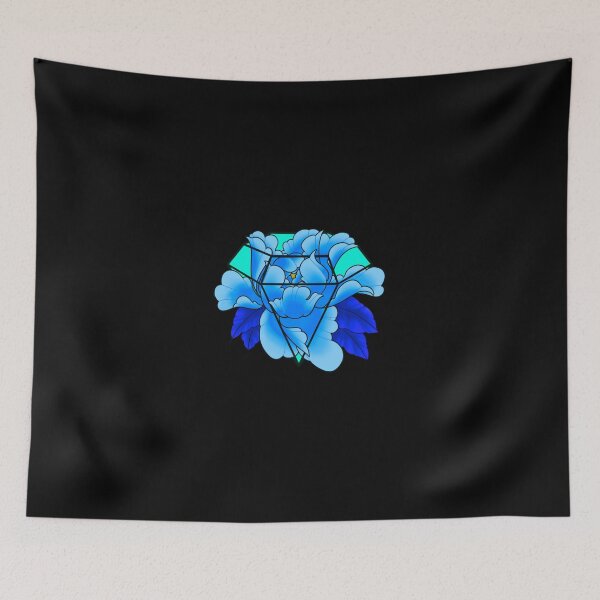 Artikelvorschau, Blaue Chrysantheme entworfen und verkauft von sotospor.