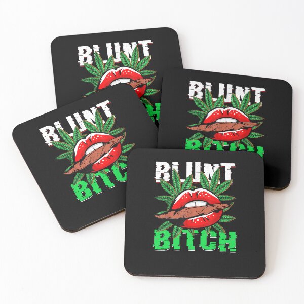 Item preview, Blunt Bitch Funny Marijuana Weed Pot-head 420 Women Ladies designed and sold by osborange.