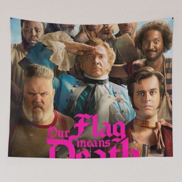 Item preview, our flag means death Poster poster  designed and sold by amoslemos.
