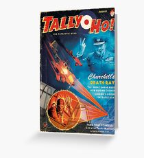 Churchill's Death Ray Greeting Card