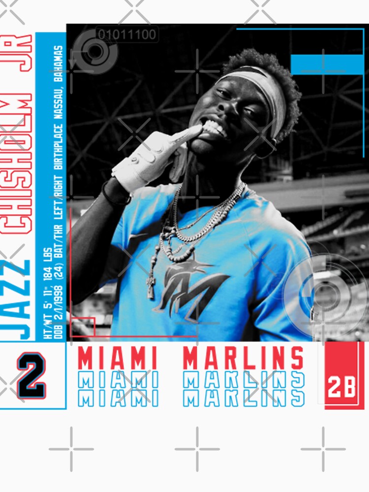 FREE shipping Jazz Chisholm Number 2 Miami Marlins MLB shirt