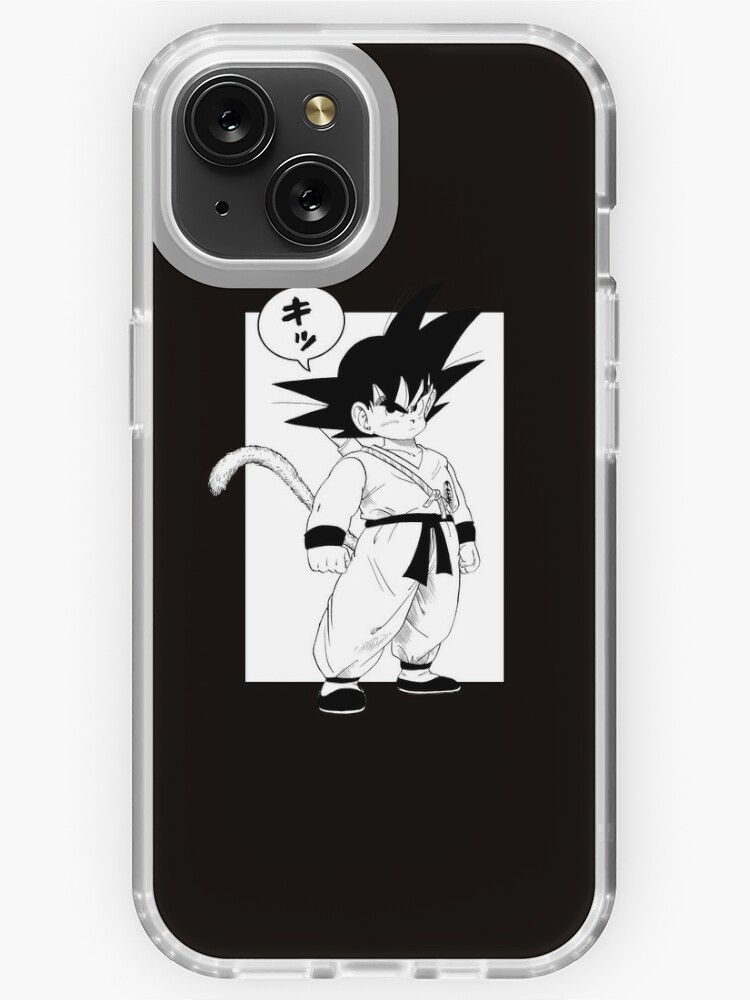 Goku Young Songoku Dragon Ball DBZ Anime drawing black and white |  Photographic Print