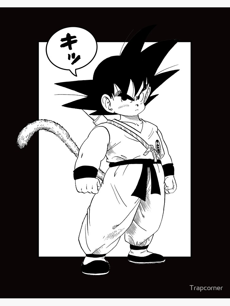 High Quality Kid Goku Vector Art Design