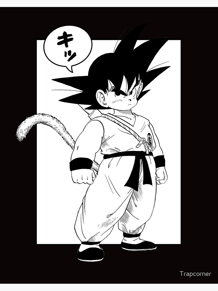 How to Draw Son Goku from Dragon Ball Z Step by Step Drawing