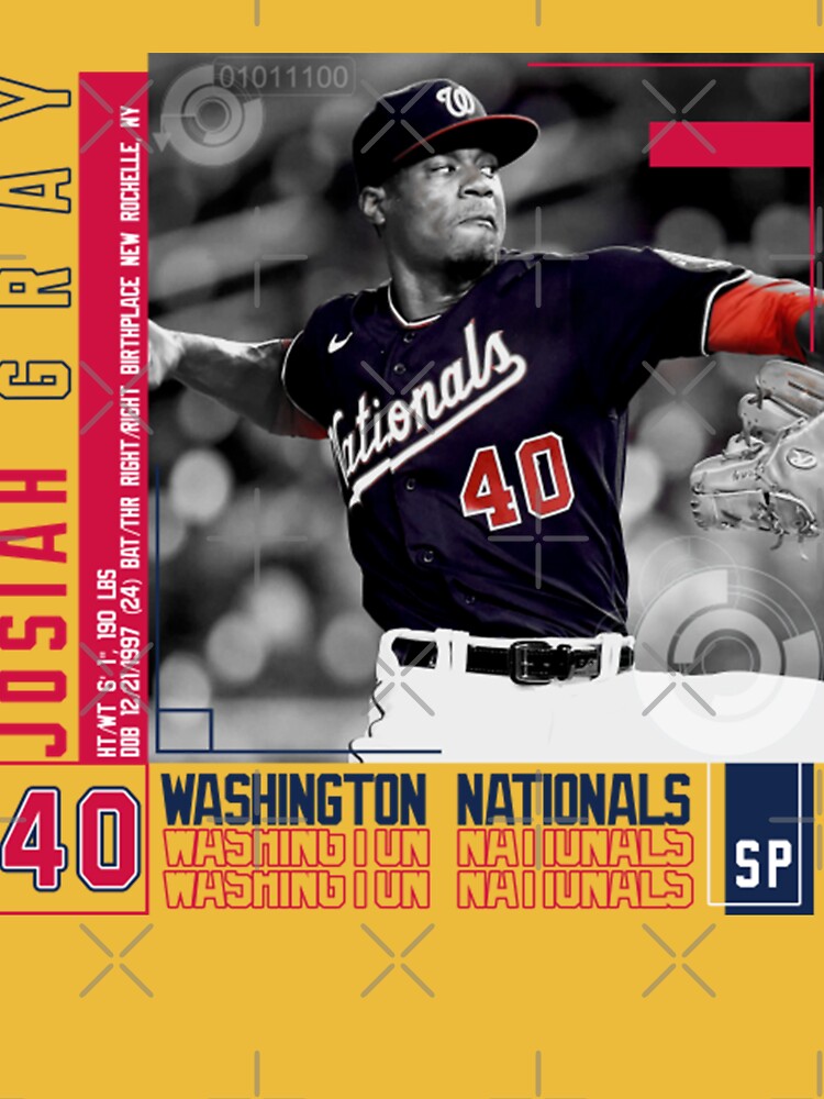 MLB, Shirts, Washington Nationals Josiah Gray Poster