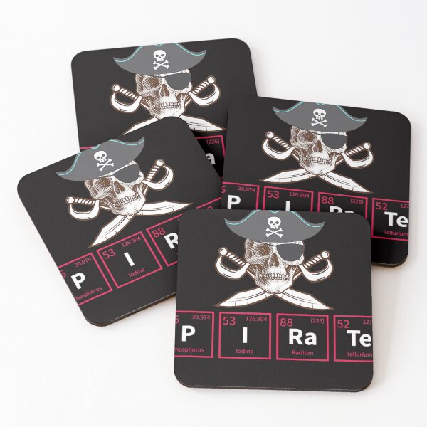 Artikelvorschau, Lustiges Piraten-Periodensystem-Element-Chemie-Geschenk entworfen und verkauft von GeorgeShaver.