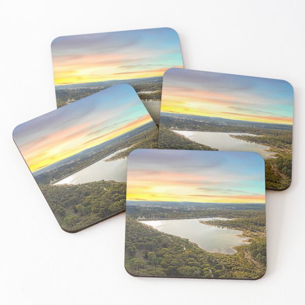 Item preview, Sunrise at Crusoe Reservoir Bendigo designed and sold by Bendigo Aerial.