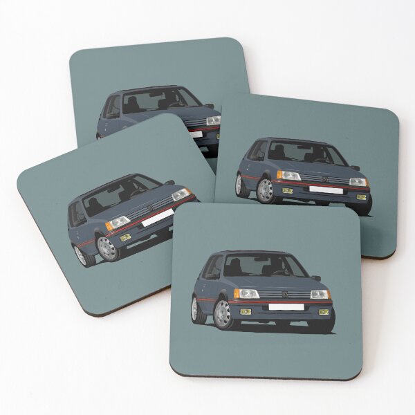 Item preview, Grey-blue 205, cornering illustration designed and sold by knappidesign.