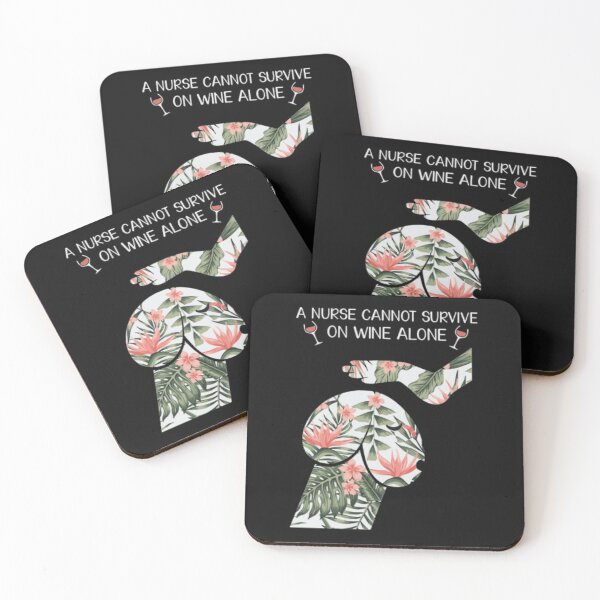 Item preview, A nurse cannot survive on wine alone designed and sold by ThanHuongDXC.