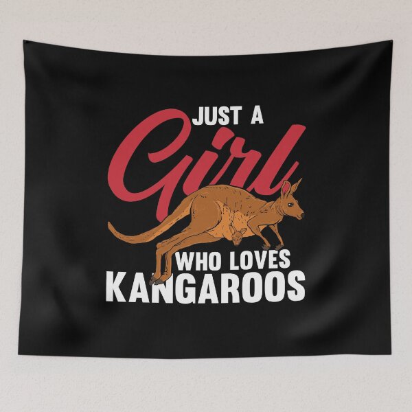 Item preview, Girls Marsupial Women Australian Animal Kangaroo designed and sold by bestshirtdesign.