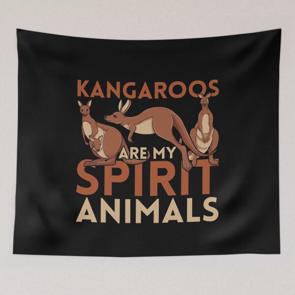 Item preview, Australian Marsupial Funny Spirit Animal Kangaroo designed and sold by bestshirtdesign.