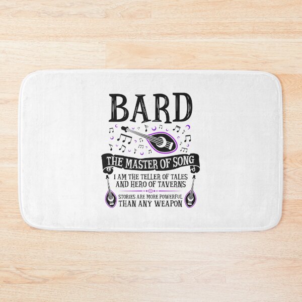 Item preview, BARDO EL MAESTRO DE LA CANCIÓN Dungeons Dragons Black designed and sold by ThanHuongDXC.