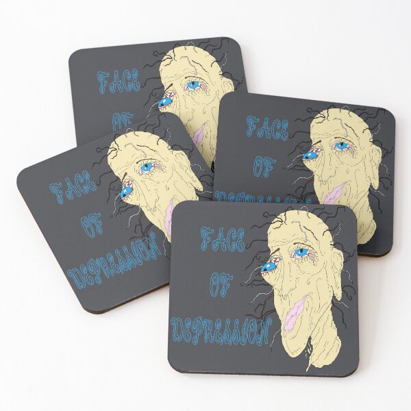 Item preview, Face of Depression designed and sold by Jacklyn G.  Jones.