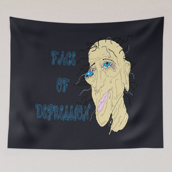 Item preview, Face of Depression designed and sold by Jacklyn G.  Jones.