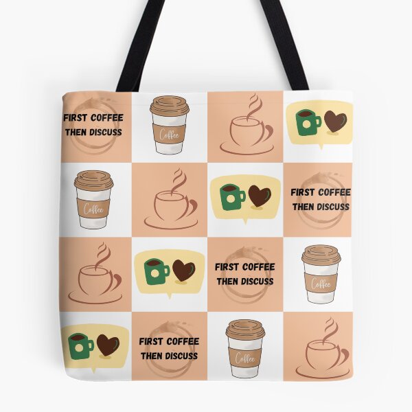 Item preview, First coffee then Discuss designed and sold by NellyDS17.