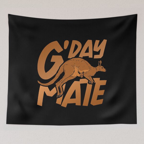 Item preview, Backpacker Australia Marsupial Zoo Animal Kangaroo designed and sold by bestshirtdesign.