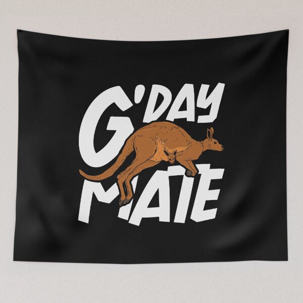 Item preview, Marsupial Backpacker Australian Animal Kangaroo designed and sold by bestshirtdesign.