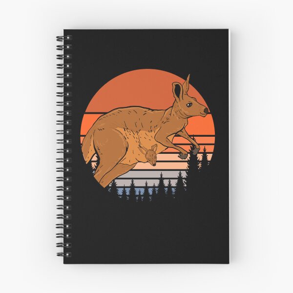 Item preview, Australian Marsupial Outback Zoo Animal Retro Kangaroo designed and sold by bestshirtdesign.