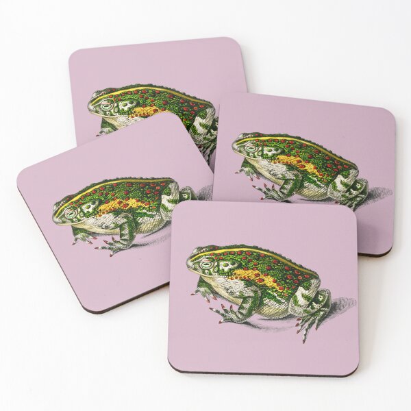 Item preview, Colorful Frogs Looking Great on Pale or Dark Colored Backgrounds II designed and sold by beddreams.