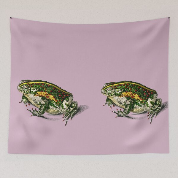 Item preview, Colorful Frogs Looking Great on Pale or Dark Colored Backgrounds II designed and sold by beddreams.