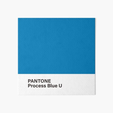 Pantone 4x4 Textile Swatch - Azure Blue