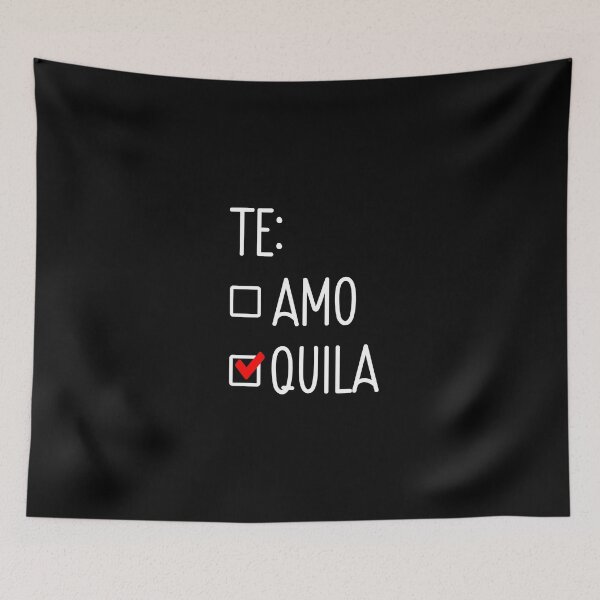 Item preview, Te Amo? No, Tequila - Funny Tequila Drink Adult Joke design designed and sold by Merchking1.