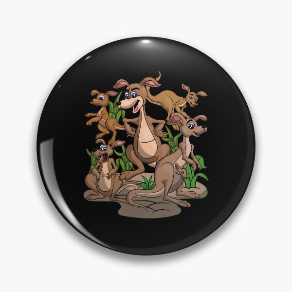 Item preview, Australian Outback Marsupial Zoo Animal Cute Kangaroo designed and sold by bestshirtdesign.