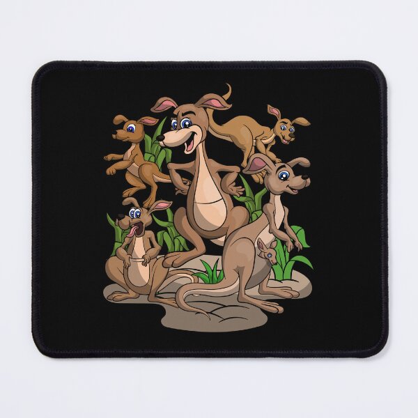 Item preview, Australian Outback Marsupial Zoo Animal Cute Kangaroo designed and sold by bestshirtdesign.