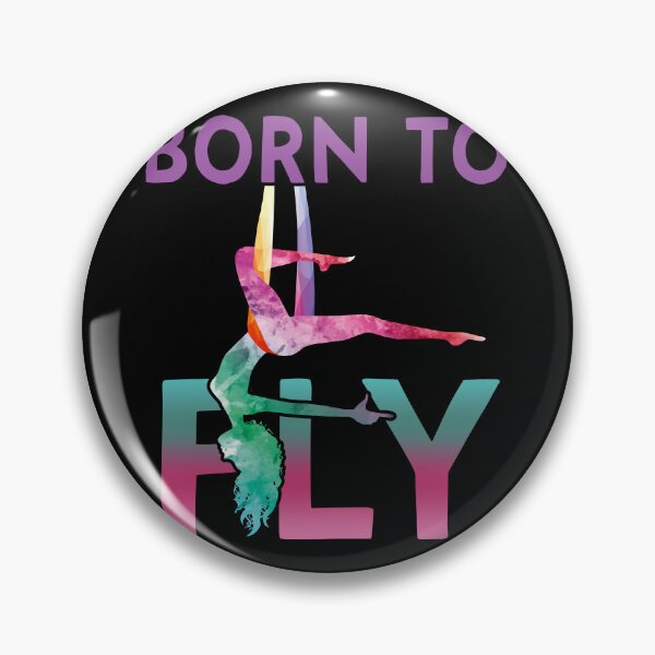 Item preview, Aerial Yoga Acrobatic Sport Aerialist Gymnastics Born To Fly design designed and sold by Merchking1.
