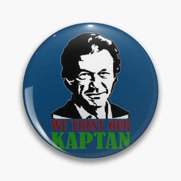 Item preview, WE TRUST OUR KAPTAN IMRAN KHAN   designed and sold by Jellyfrog99.
