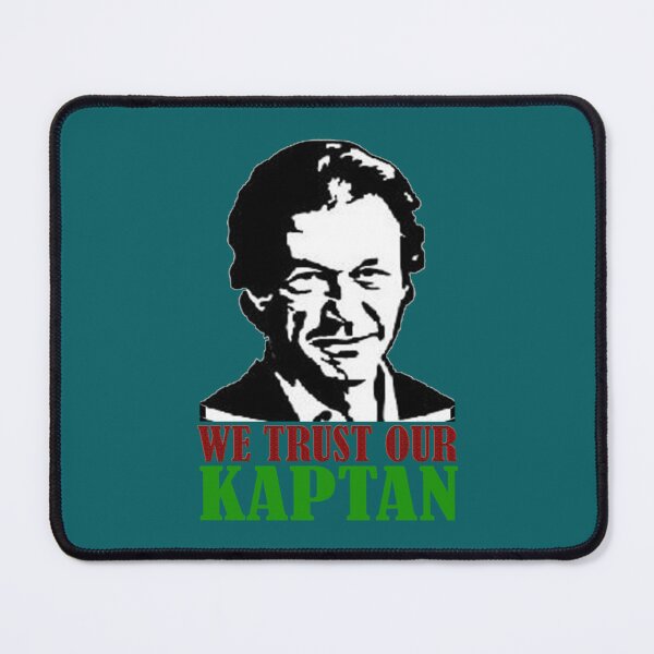 Item preview, WE TRUST OUR KAPTAN IMRAN KHAN   designed and sold by Jellyfrog99.