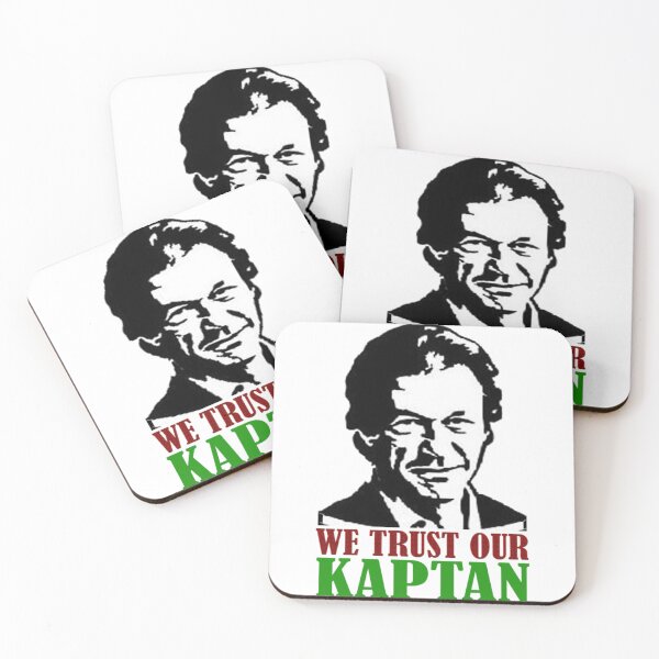 Item preview, WE TRUST OUR KAPTAN IMRAN KHAN   designed and sold by Jellyfrog99.