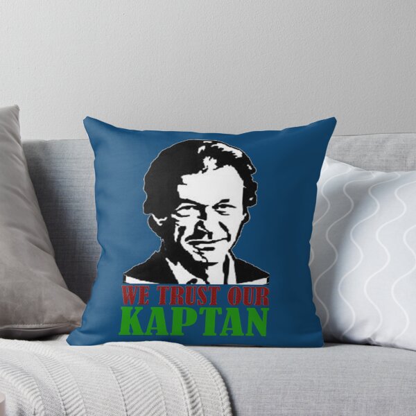 Item preview, WE TRUST OUR KAPTAN IMRAN KHAN   designed and sold by Jellyfrog99.