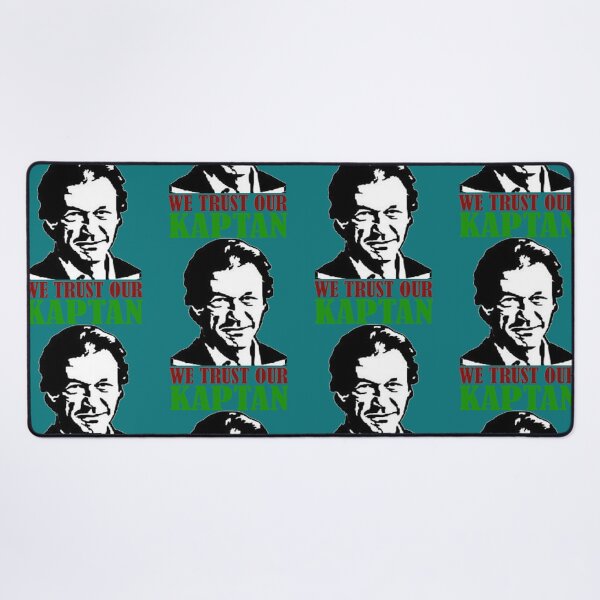 Item preview, WE TRUST OUR KAPTAN IMRAN KHAN   designed and sold by Jellyfrog99.