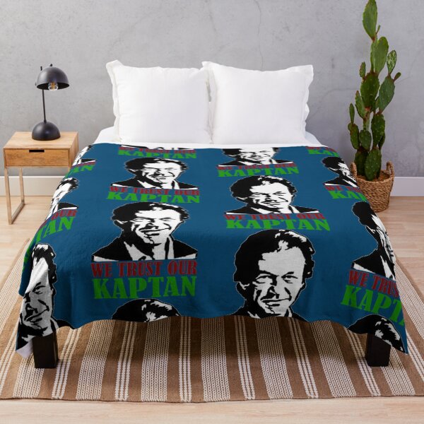Item preview, WE TRUST OUR KAPTAN IMRAN KHAN   designed and sold by Jellyfrog99.